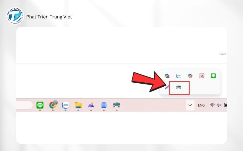 Hủy lệnh in từ khu vực thông báo (Taskbar) bước 1